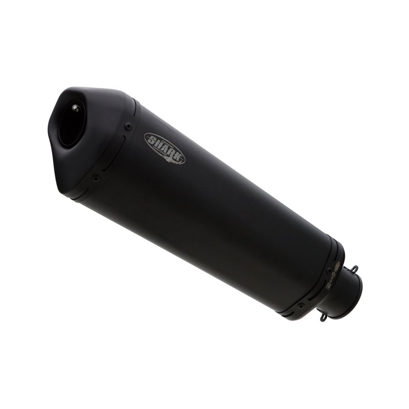 Shark Silencer DSX-10 | Husqvarna Svart/Vitlipen 401 | KTM Duke 390 | black
