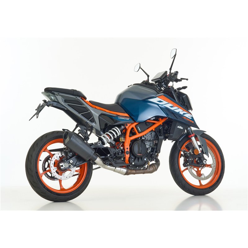 Shark Silencer DSX-10 | Husqvarna Svart/Vitlipen 401 | KTM Duke 390 | black