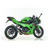 Shark Uitlaat SRC-4 | Kawasaki Ninja 500/Z500 | zwart