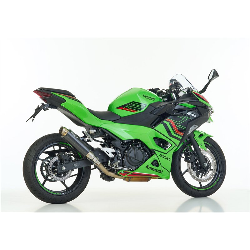 Shark Uitlaat SRC-4 | Kawasaki Ninja 500/Z500 | carbon