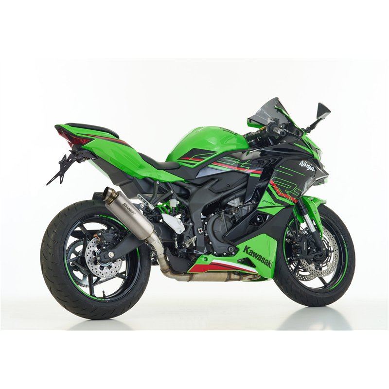 Shark Silencer SRC-4 | Kawasaki ZX-4R | silver