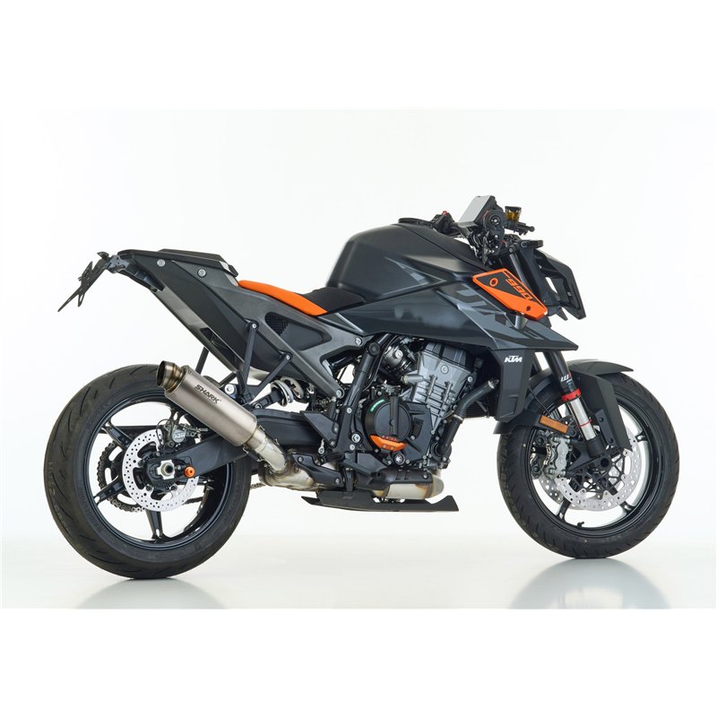 Shark Silencer SRC-4 | KTM 990 Duke | silver