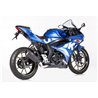 Shark Uitlaatsysteem DSX-10 | Suzuki GSX-R125/GSX-S125 | zwart