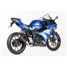 Shark Uitlaatsysteem SRC-4 | Suzuki GSX-R125/GSX-S125 | carbon