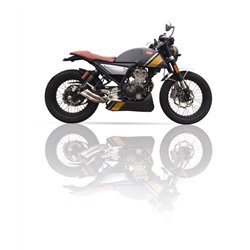 IXIL Uitlaat Dual Hyperlow L2X | Zilver | Aprilia CR125/CR150