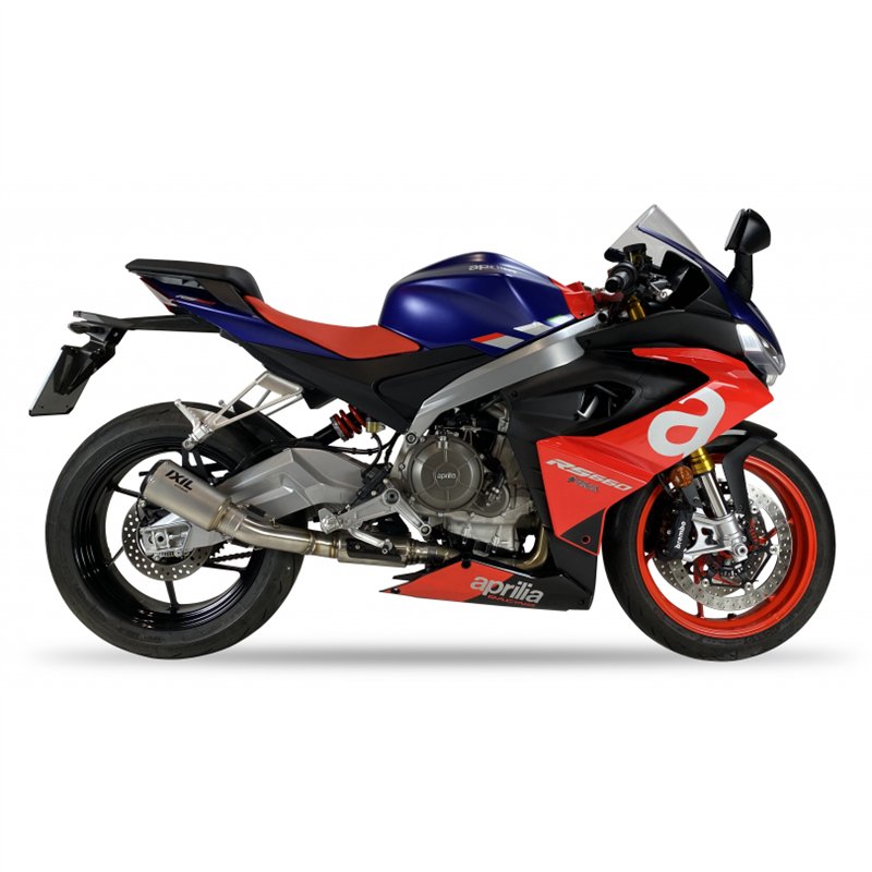 IXIL Uitlaatsysteem RC Race Xtrem | Zilver | Aprilia Tuono 660
