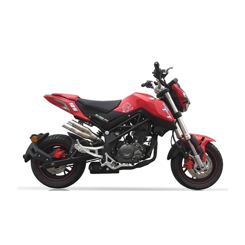 IXIL Uitlaat Dual Hyperlow L2X | Zilver | Benelli TNT125