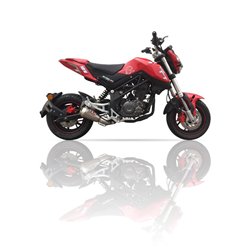IXIL Uitlaatsysteem Conical Xtrem RCS | Zilver | Benelli TNT125