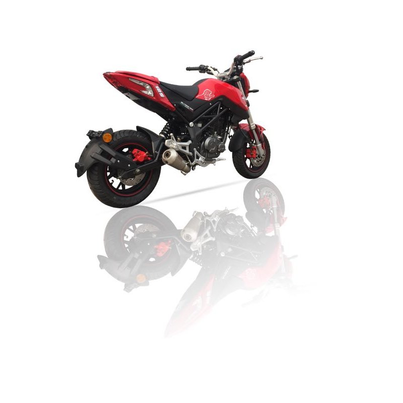 IXIL Uitlaatsysteem Conical Xtrem RCS | Zilver | Benelli TNT125