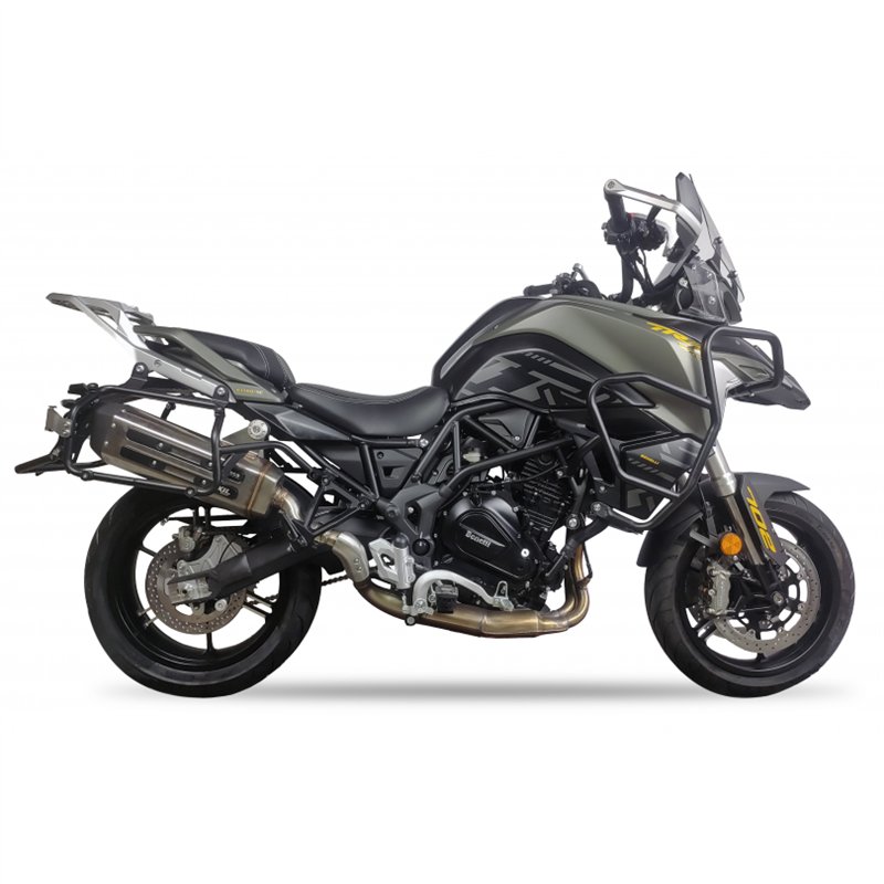 IXIL Uitlaat Mega Xtrem Trail MXT | Zilver | Benelli TRK702
