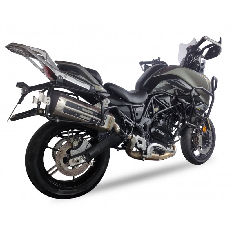 IXIL Uitlaat Mega Xtrem Trail MXT | Zilver | Benelli TRK702