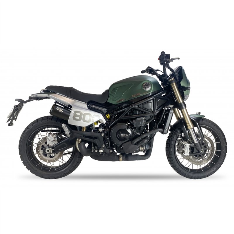 IXIL Uitlaat Race Xtrem RB | Zwart | Benelli 800 Leoncino Trail
