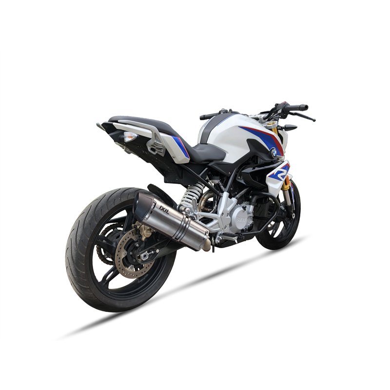 IXIL Uitlaatsysteem Hexoval Xtrem EVO SOVE | Zilver | BMW G310R