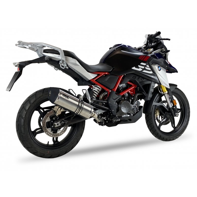 IXIL Uitlaatsysteem Hexoval Xtrem EVO SOVE | Zilver | BMW G310GS