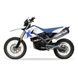 IXIL Uitlaat Hexoval Xtrem EVO SOVE | Zilver | BMW G650 X-Country
