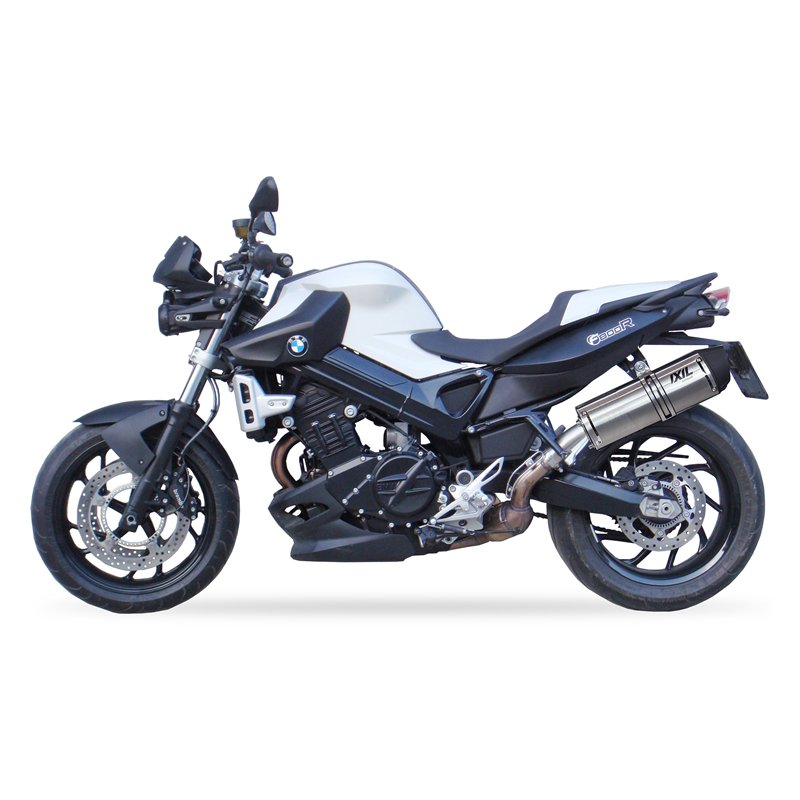 IXIL Uitlaat Hexoval Xtrem EVO SOVE | Zilver | BMW F650GS