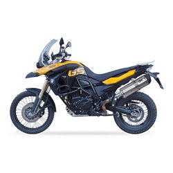 IXIL Uitlaat Hexoval Xtrem EVO SOVE | Zilver | BMW F800GS