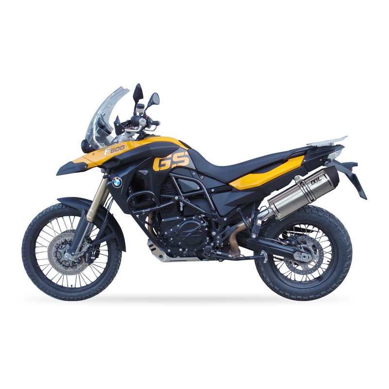 IXIL Uitlaat Hexoval Xtrem EVO SOVE | Zilver | BMW F800GS
