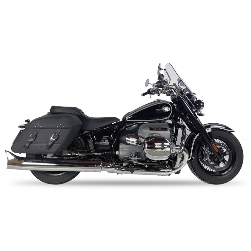 IXIL Uitlaat links Ironhead Round HC2-1C | Chroom | BMW R18 Classic