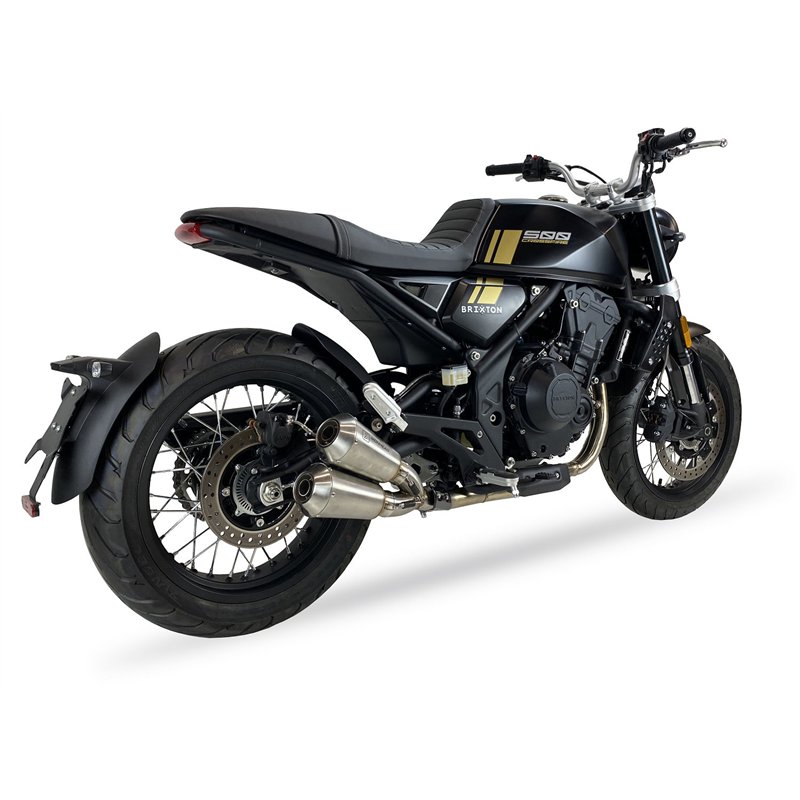 IXIL Uitlaat Dual Race Xtrem OVC13 | Zilver | Brixton Crossfire 500X