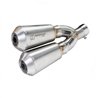 IXIL Uitlaat Dual Race Xtrem OVC13 | Zilver | Brixton Crossfire 500X