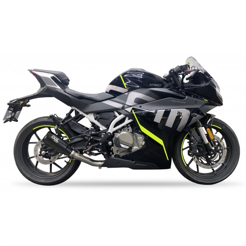 IXIL Uitlaatsysteem Race Xtrem RB | Zwart | CF Moto SR250/SR300