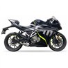 IXIL Uitlaatsysteem Race Xtrem RB | Zwart | CF Moto SR250/SR300