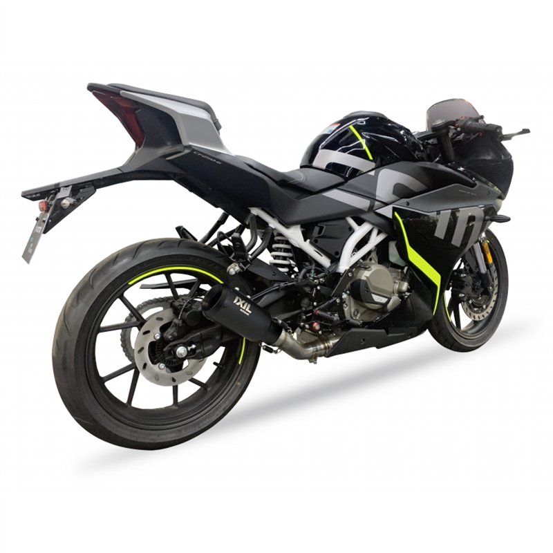 IXIL Uitlaatsysteem Race Xtrem RB | Zwart | CF Moto SR250/SR300