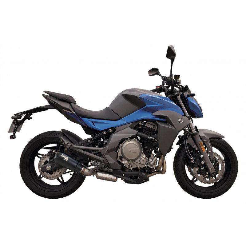 IXIL Uitlaat Race Xtrem RB | Zwart | CF Moto 400 NK