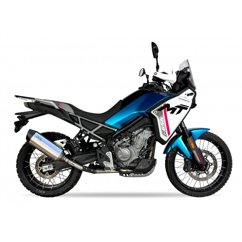 IXIL Uitlaat Hexoval Xtrem EVO SOVE | Zilver | CF Moto 450 MT