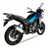 IXIL Uitlaat Hexoval Xtrem EVO SOVE | Zilver | CF Moto 450 MT