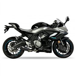 IXIL Uitlaatsysteem Race Xtrem RB | Zwart | CF Moto 675SR-R/650NK