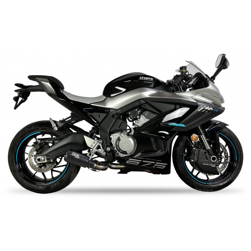 IXIL Uitlaatsysteem Race Xtrem RB | Zwart | CF Moto 675SR-R/650NK