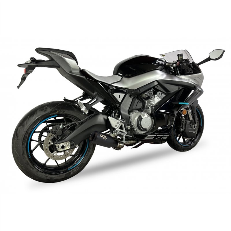 IXIL Uitlaatsysteem Race Xtrem RB | Zwart | CF Moto 675SR-R/650NK