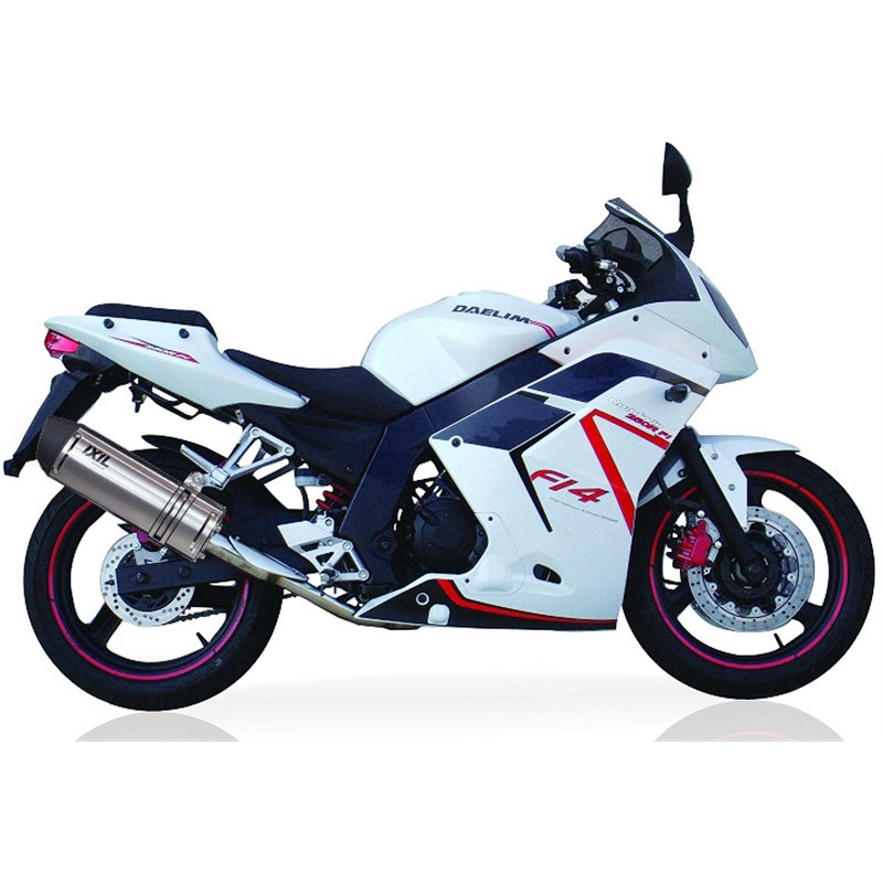IXIL Uitlaat Hexoval Xtrem RVS Daelim 125R