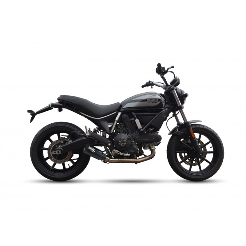 IXIL Uitlaat Race Xtrem RB | Zwart | Ducati 400 Scrambler