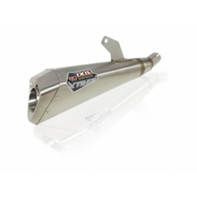 IXIL Uitlaat links Slash Cone Xtrem X55S | Zilver | Ducati 696 Monster