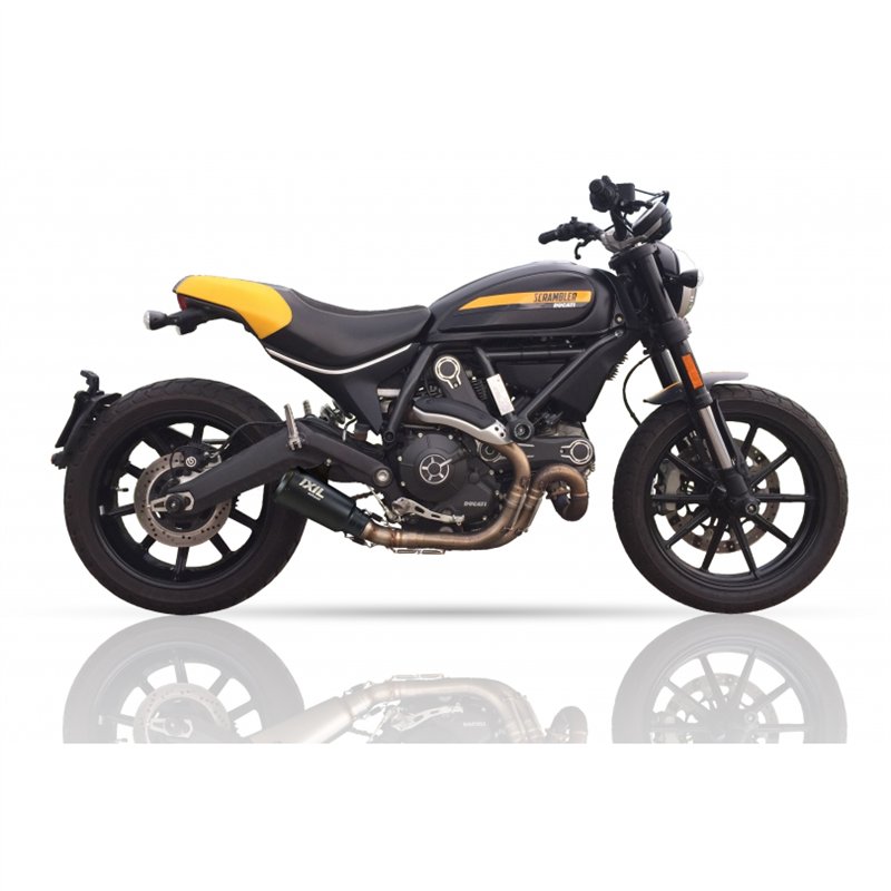 IXIL Uitlaat Race Xtrem RB | Zwart | Ducati 800 Scrambler