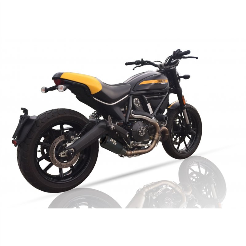 IXIL Uitlaat Race Xtrem RB | Zwart | Ducati 800 Scrambler