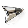 IXIL Uitlaat Double Slashed Cone Xtrem X55SP | Zilver | Ducati 821 Monster