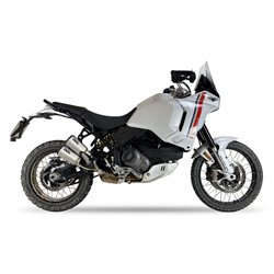 IXIL Uitlaat Dual Race Xtrem 2RB | Zilver | Ducati 937 DesertX/Rally