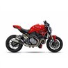 IXIL Uitlaat Double Slashed Cone Xtrem X55SPB | Zwart | Ducati 1200 Monster