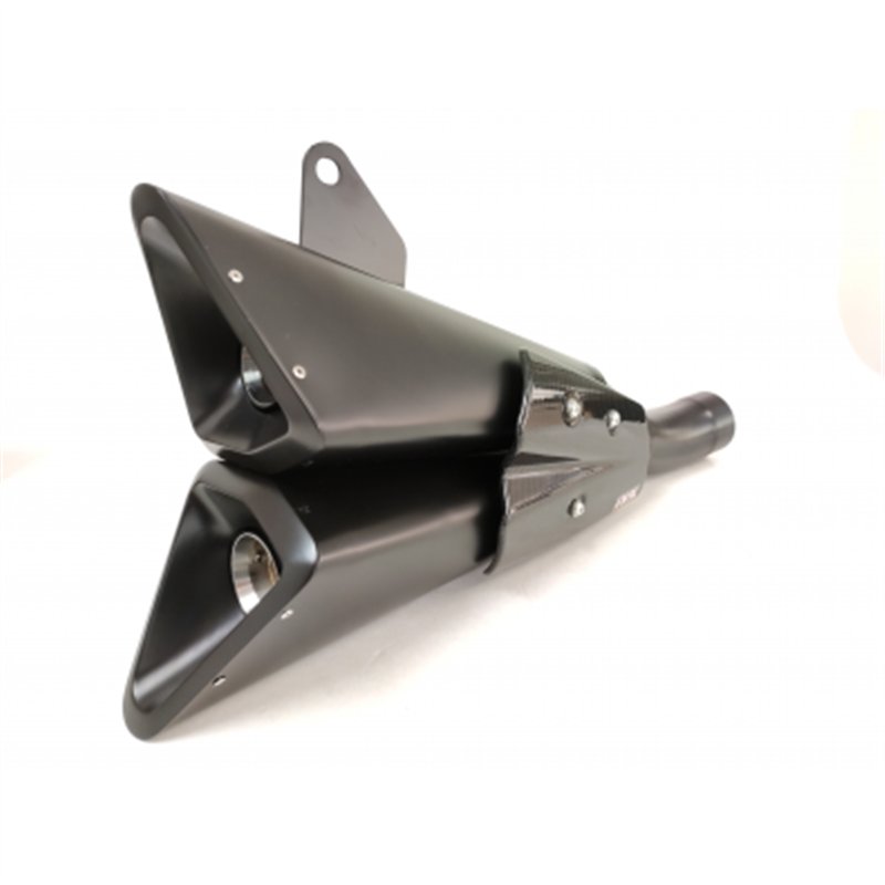 IXIL Uitlaat Double Slashed Cone Xtrem X55SPB | Zwart | Ducati 1200 Monster
