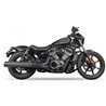 IXIL Uitlaat Ironhead Round HC2-2B | Zwart | Harley Davidson 975 Nightster