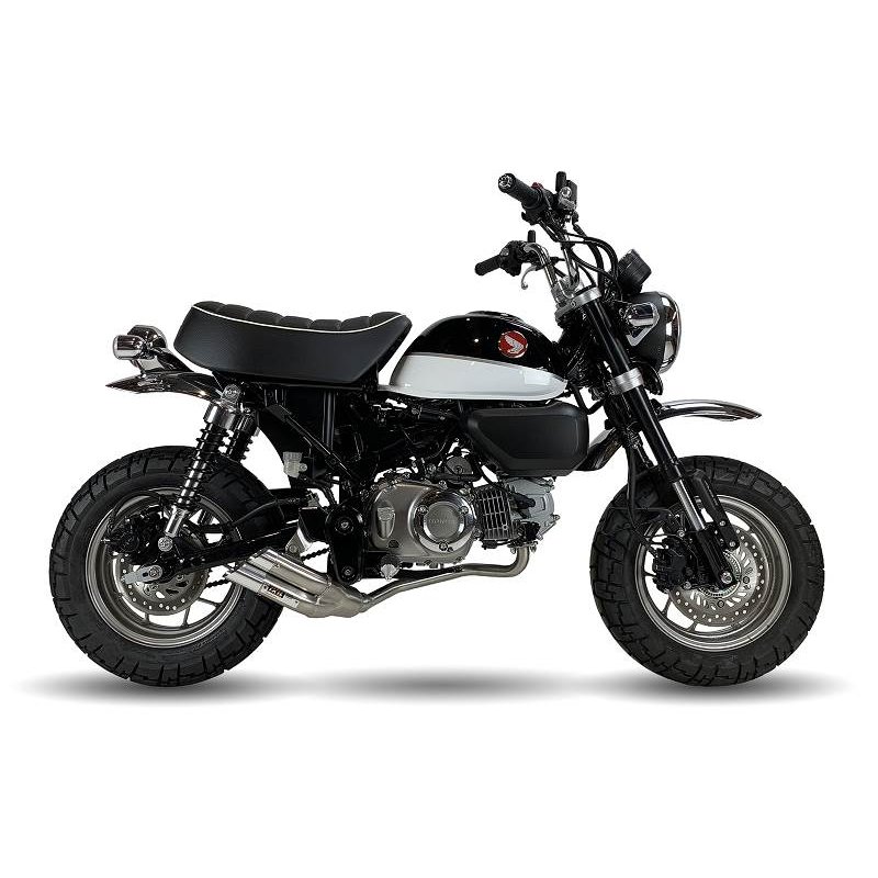 IXIL Uitlaatsysteem Dual Hyperlow L2X | Zilver | Honda 125 Monkey