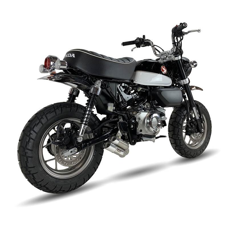 IXIL Uitlaatsysteem Dual Hyperlow L2X | Zilver | Honda 125 Monkey