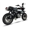 IXIL Uitlaatsysteem Dual Hyperlow L2X | Zilver | Honda 125 Monkey