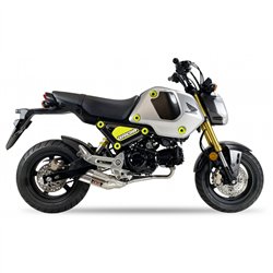 IXIL Uitlaatsysteem Dual Hyperlow L2X | Zilver | Honda MSX125