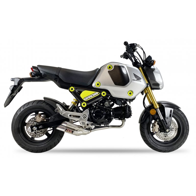 IXIL Uitlaatsysteem Dual Hyperlow L2X | Zilver | Honda MSX125
