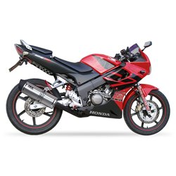 IXIL Uitlaat Hexoval Xtrem EVO SOVE | Zilver | Honda CBR125R